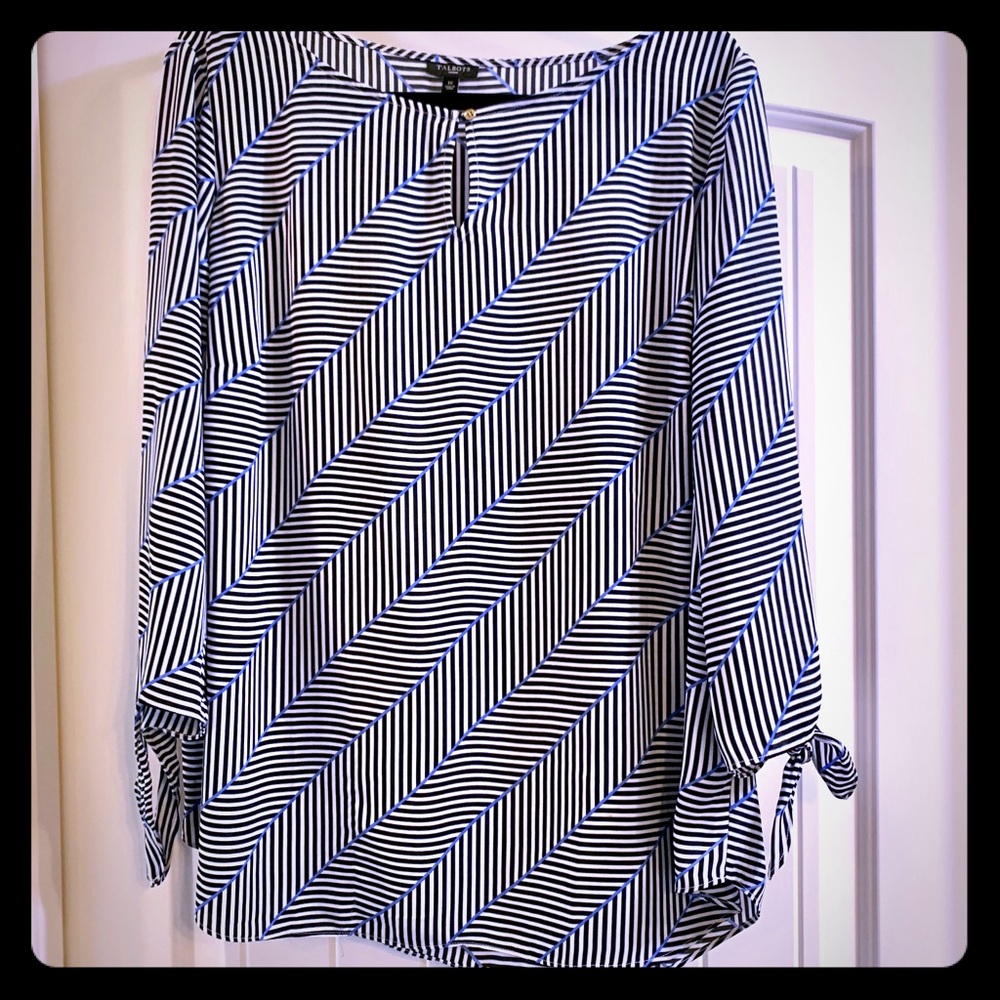 Talbots 3/4 sleeve dressy shirt 1X